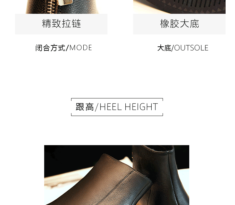 Bottes mi-saison femme OTHER en Caoutchouc - Ref 3250133 Image 10