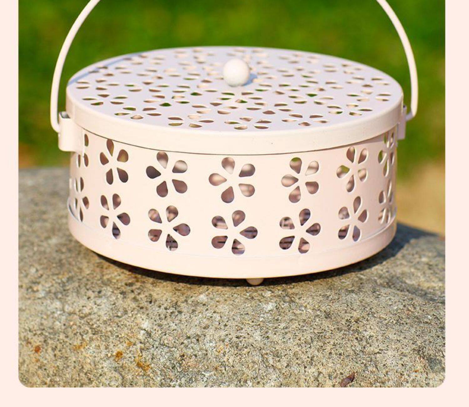 Спираль от комаров, анти-москитная спираль, курильница для благовоний, коробка, защита от ожогов 