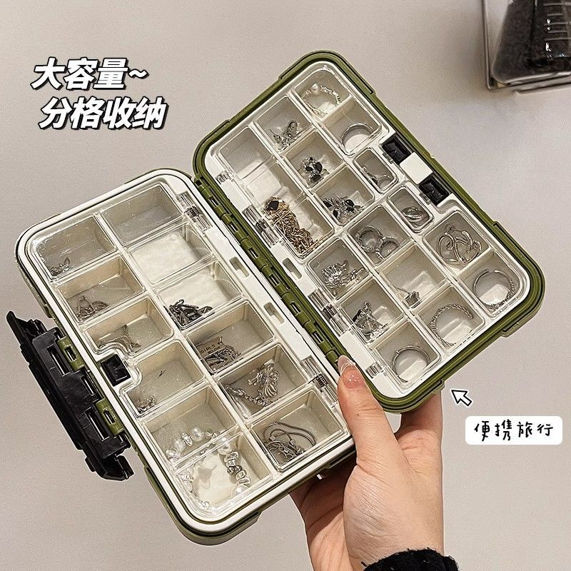 Jewelry Storage Box, Anti-Oxidation, Detachable Jewelry Box, Large Capacity Necklace, Earrings Box, Ring Jewelry Box