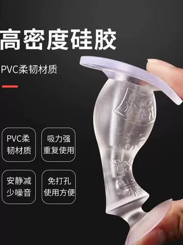 Силиконовый ограничитель, безопасная дверная дверная заглушка, защита от столкновений