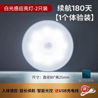 [Специальное предложение, 2 упаковки] Датчик белого света (кабель для бесплатной зарядки + магнит)