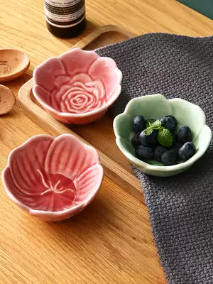 Household ceramic saucer seasoning dish sauces sauces vinaigrette Japanese tableware dipping saucers snacks saucers