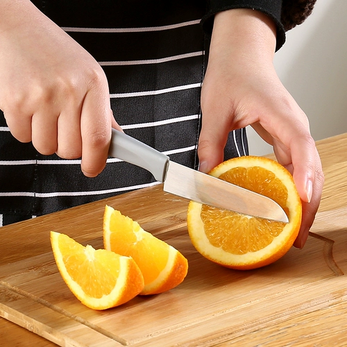Нормарная сталь фруктовая полоса полоса защитного рукава фрукты, очищенная от ножа, общежитие, портативная кухня для ножа.