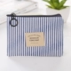 Nhật Bản và Hàn Quốc sáng tạo ví nhỏ dây kéo túi xách tay mini canvas nghệ thuật hoạt hình dễ thương nhỏ tươi túi sinh viên