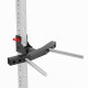 Squat Rack Commercial Accessories Arm Hook Barrel Connecting Rod Single-Leg Squat Barbell Rack Parallel Bar Pedal