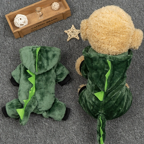 Одежда для щенка, утолщенная осенью и зимним плюшевым бишон