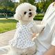 Dog leash for summer outings, small dog Bichon Teddy pet harness, vest-style dog walking rope