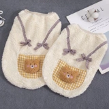 Кошачья одежда милый маленький медвежь