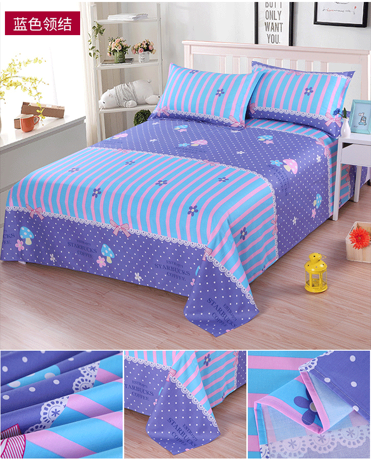 Bông đôi giường đơn sinh viên chăn bông giải phóng mặt bằng đặc biệt 3/4 m nông thôn order đơn đặt hàng - Khăn trải giường bộ ga giường everon