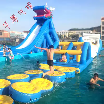 Large bracket pool mobile water park swimming pool Chongguan animation water park combination manufacturer