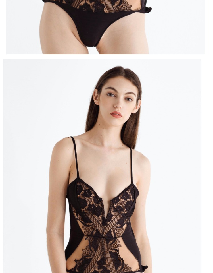 Kỳ nghỉ cao cấp ren da thịt giảm béo bụng khâu áo tắm gợi cảm một mảnh bikini nữ bên bờ biển mùa xuân nóng đồ bơi nữ liền thân dài tay quần dài