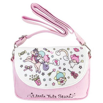 Sanrio KiKiLaLa Twin Neutron Star Touch phone shoulder backpack (unicorn)