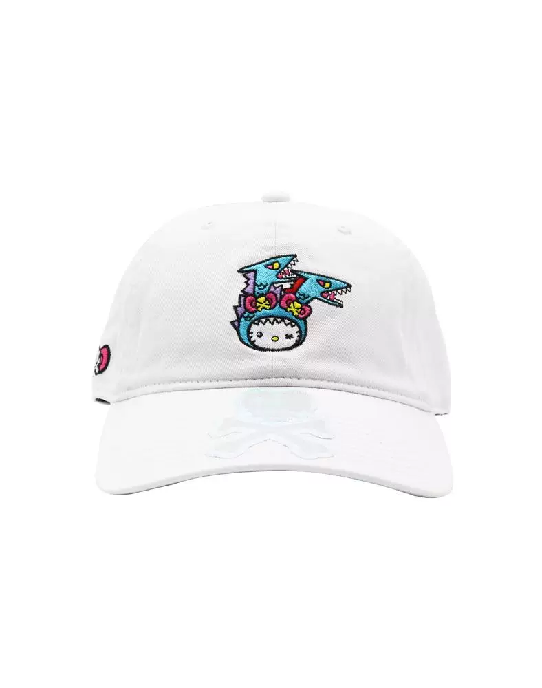 Hello kitty, monster, baseball cap with butterfly
