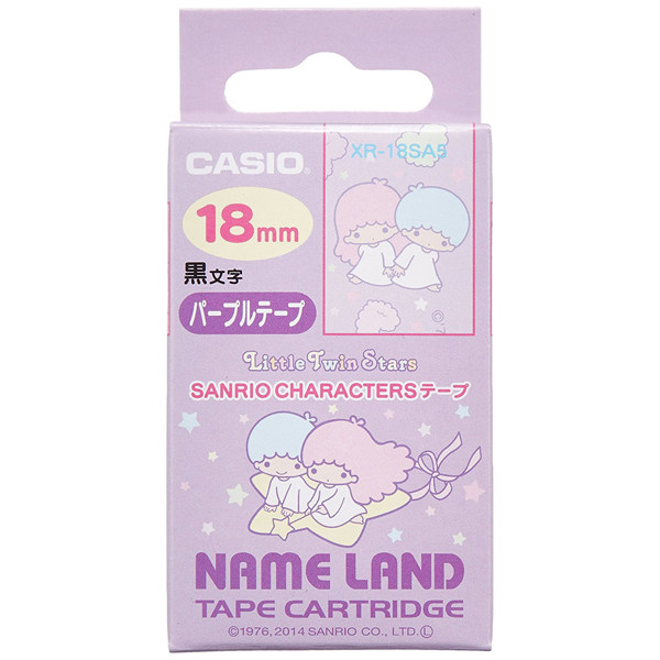 Casio Name Land-the sign machine ribbon Little Twin Stars double star fairies