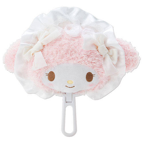 Sanrio Meleti Lace Flower Wedding Series Big Face Styling Hand Holding Mirror