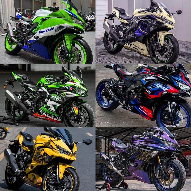 Kawasaki zx-4r/zx-4rr/zx25r 19-24 full fairing kit: transform your