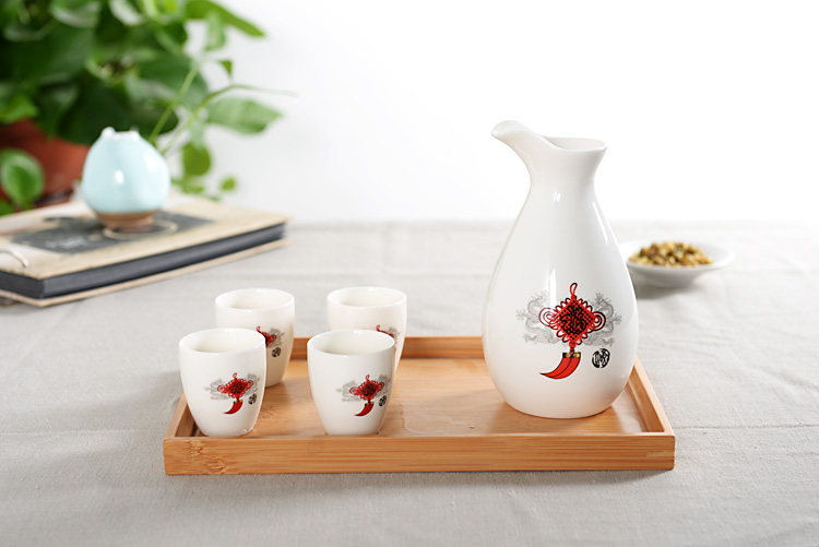 Bộ rượu bằng gốm, bình rượu, rượu trắng, ly rượu, bình, rượu mạnh, rượu, rượu, phục vụ, rượu vang, 1 kg, kiểu Nhật ly uống rượu