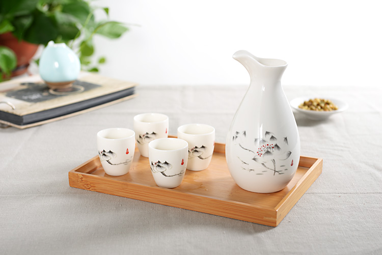 Bộ rượu bằng gốm, bình rượu, rượu trắng, ly rượu, bình, rượu mạnh, rượu, rượu, phục vụ, rượu vang, 1 kg, kiểu Nhật ly uống rượu