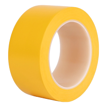 Yellow tape warning warning bottom label floor floor fire escape isolation belt factory safety marking tape