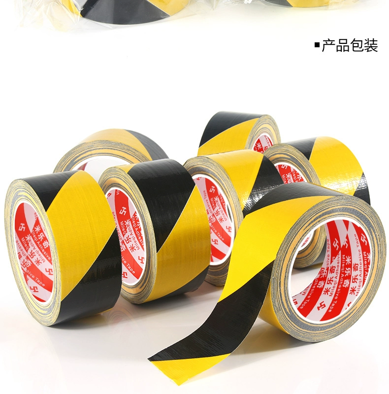Màu độ nhớt, độ bền cao vải băng mặc không thấm nước băng cảnh báo sàn nhà máy zebra người ghi chép màu đen và vàng vị trí tắt cảnh báo sàn sàn nhãn băng vạch dấu