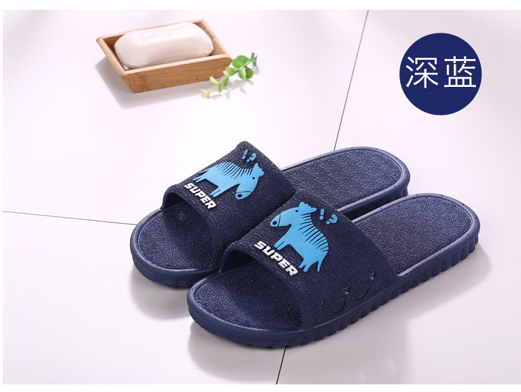 Mùa hè kéo dày đơn giản mềm dép và dép nam trong nhà nhựa phòng tắm nhà chống trượt đôi dép từ dép nam cao cấp nhập khẩu