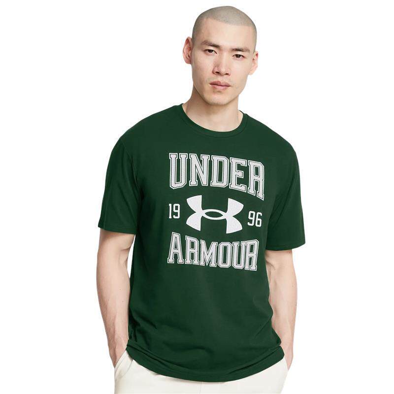 Under Armour Men's Casual Top Vintage Logo Fitness Sports Short-Sleeved T-Shirt 1386814