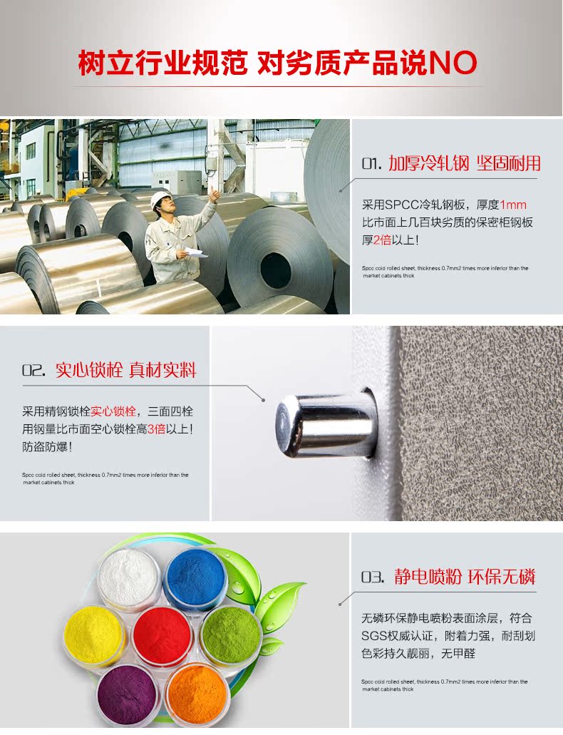 Rockefeller tủ an toàn mật khẩu điện tử tập tin tủ thép văn phòng an ninh tủ hồ sơ an toàn an toàn