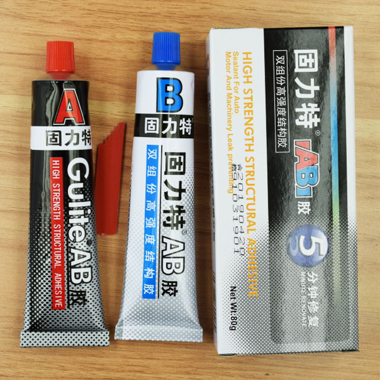 Solid Force Powerful AB Glue Modified Acrylic Grease AB Adhesive Metal Plastic Wood Ceramic Quick Drying Agents