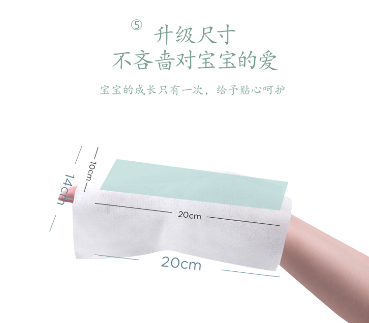 Bí mật bông Khăn lau trẻ em ướt và khô Khăn tay kép đặc biệt mềm sơ sinh Khăn lau khô 6 gói - Khăn ướt giấy ướt dùng cho trẻ sơ sinh