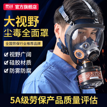 Sechuang gas mask full mask S100 coconut shell activated carbon spray paint pesticide chemical odor ammonia formaldehyde 6800