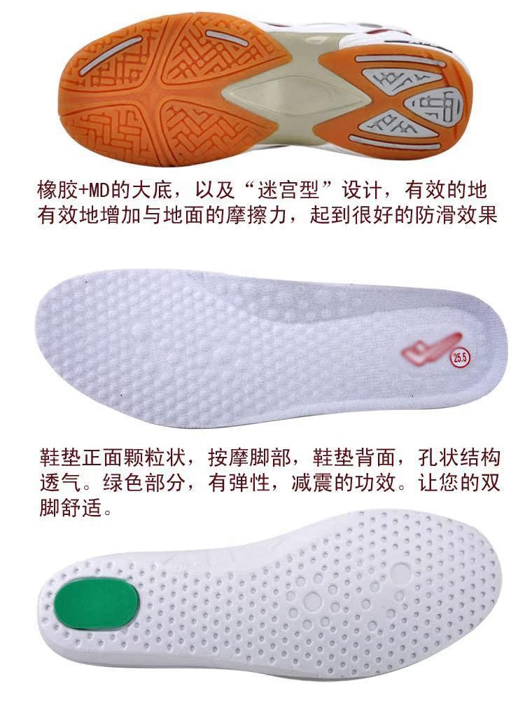Chaussures de Badminton uniGenre - Ref 843441 Image 10