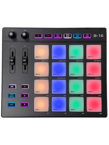 B16 Midi Strike Pad Midi клавиатура Аранжировка и игра в электронную музыку DJ Controller 16 Ключи