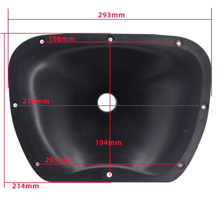 11.5-Inch 293mm Special-Shaped Speaker Tweeter Flat Mouth Audio Professional Plastic Horn Professional Tweeter 11.5-Inch 293mm Special-Shaped Speaker Tweeter Flat Mouth Audio Professional Plastic Horn Professional Tweeter