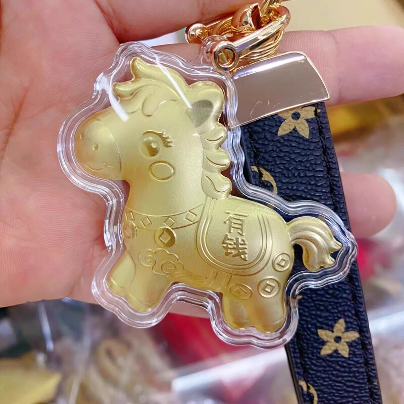 2026 Shuibei Same Style Year of the Horse Keychain Pendant, Backpack Pendant, Bag Pendant, Gift