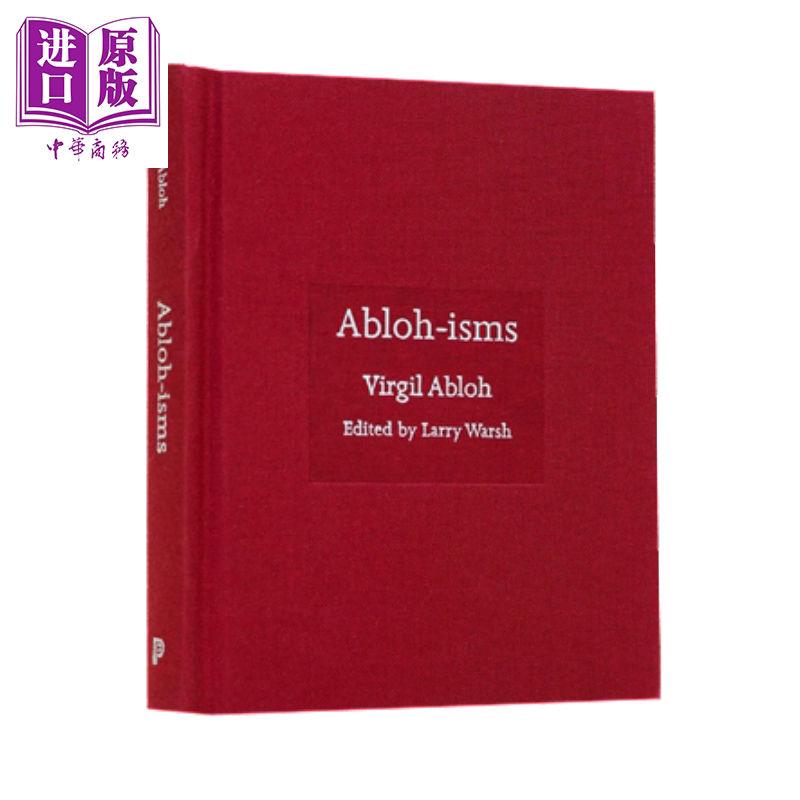 [Original Authentic Import] Abloh-Isms Imported Art Vergeil Ablohism/