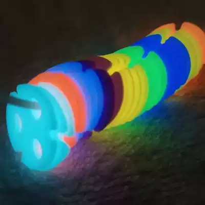 Flashlight night film fluorescent light emitting film 9 color optional