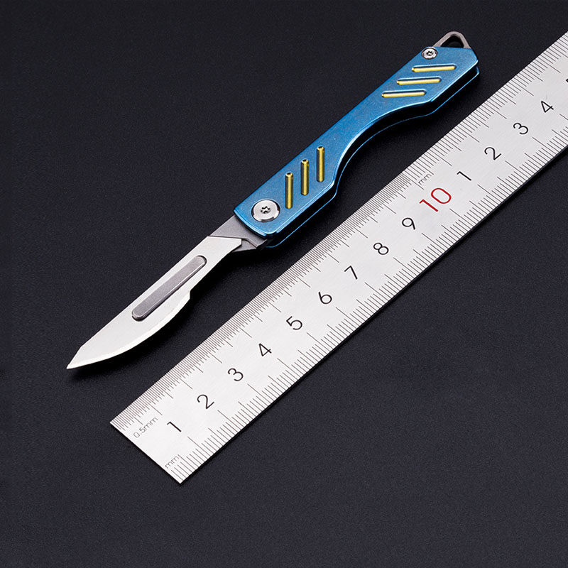 G10 knife folds mini - handed ED key knife beauty knife