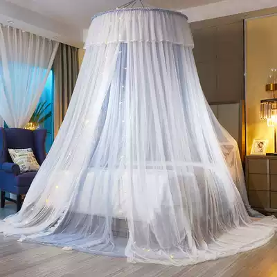 Increase the dome ceiling mosquito net 1 8m bed double household encryption thickening 20m Princess wind floor-to-ceiling free installation