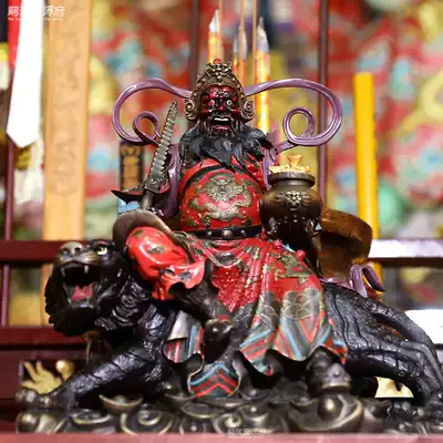 Zhao Gongming's image of the Taoist Orthodox God of Wealth Zhao Marshal is the God of Wealth