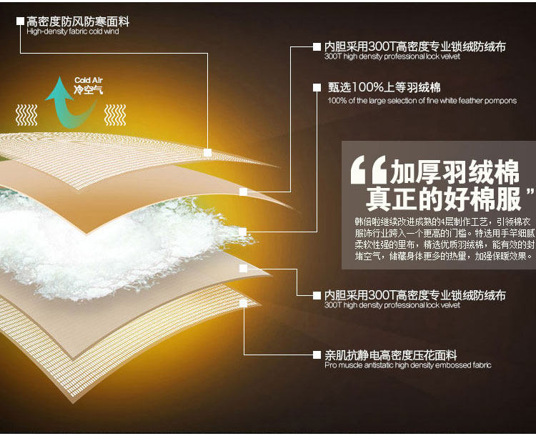 Blouson hiver pour homme en Coton - Ref 3113565 Image 24