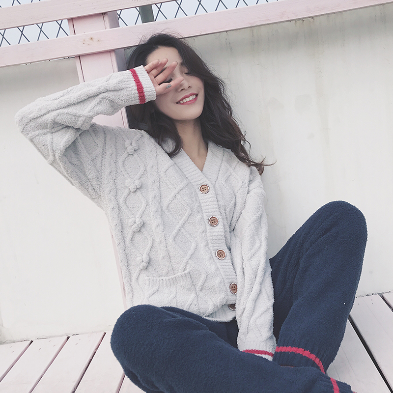 Pyjama pour femme à manches longues - Ref 2992830 Image 3