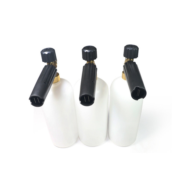 The washing machine professional uses the sector cylindrical two water-like full copper high-pressure beauty spray guns foam pots small and new