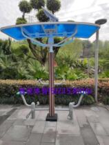 Direct sales of high-end residential garden intelligent second-generation upgrade WPC shade and rainproof fitness equipment low back massager