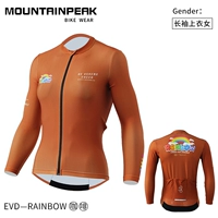 Радужный кофейный лонгслив