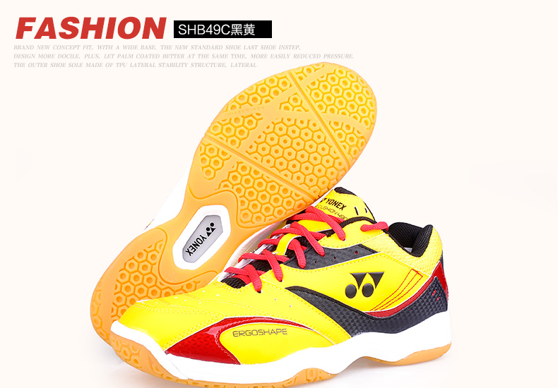 Chaussures de Badminton uniGenre YONEX DL SHB-49C - Ref 846898 Image 21