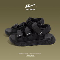 The mans summer 2022 new outdoor sports drive mens slippers sandals with sandals and beach shoes