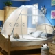 màn chống muỗi yurt cài đặt miễn phí 1,2m /1.5/1.8m giường đúp vào hộ gia đình hai cửa ký túc xá sinh viên độc thân - Lưới chống muỗi màn ngủ tự bung cao cấp