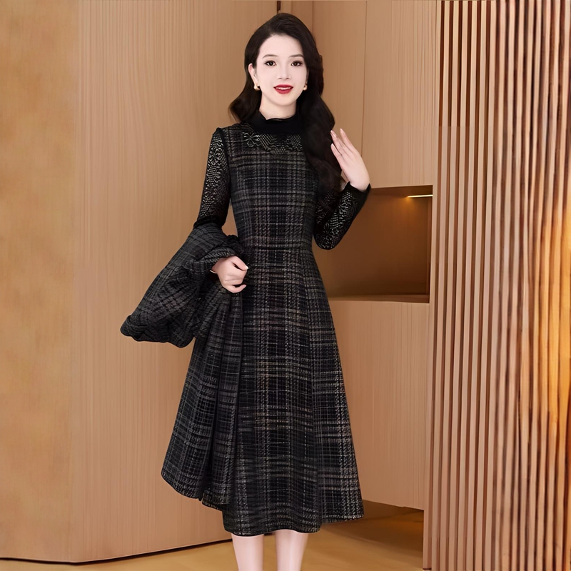 〈Jiduoyan〉1462 Western-Style Youthful-Looking Dress and Jacket Two-Piece Set 〈Jiduoyan〉1462 Western-Style Youthful-Looking Dress and Jacket Two-Piece Set