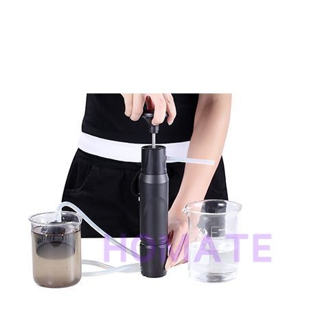 Net Easy Single Soldier Water Purifier Outdoor Portable Water Purification Filter Camping Straight Drinking on-board Expedition Emergency 