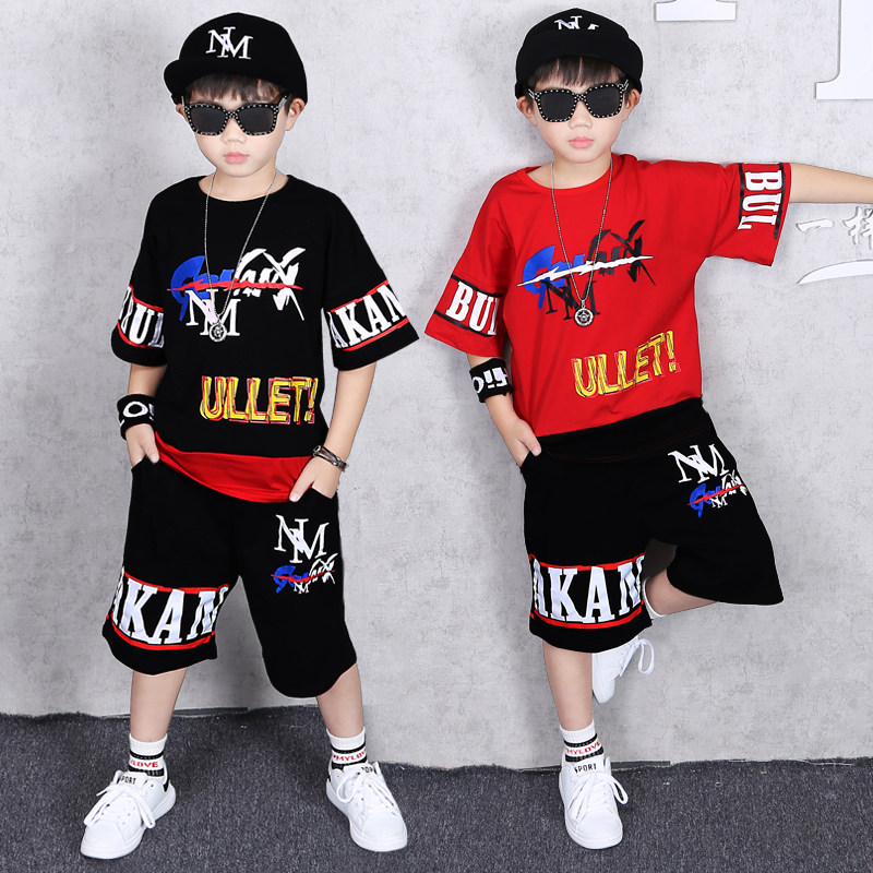 Fat boy summer suit 2022 new 10 Western style 11 plus fat 12 plus 13 children's suit 14 years old Korean version of the net red